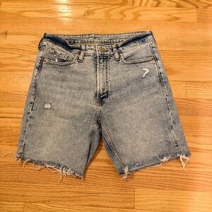 High rise O.G. Straight Shorts
